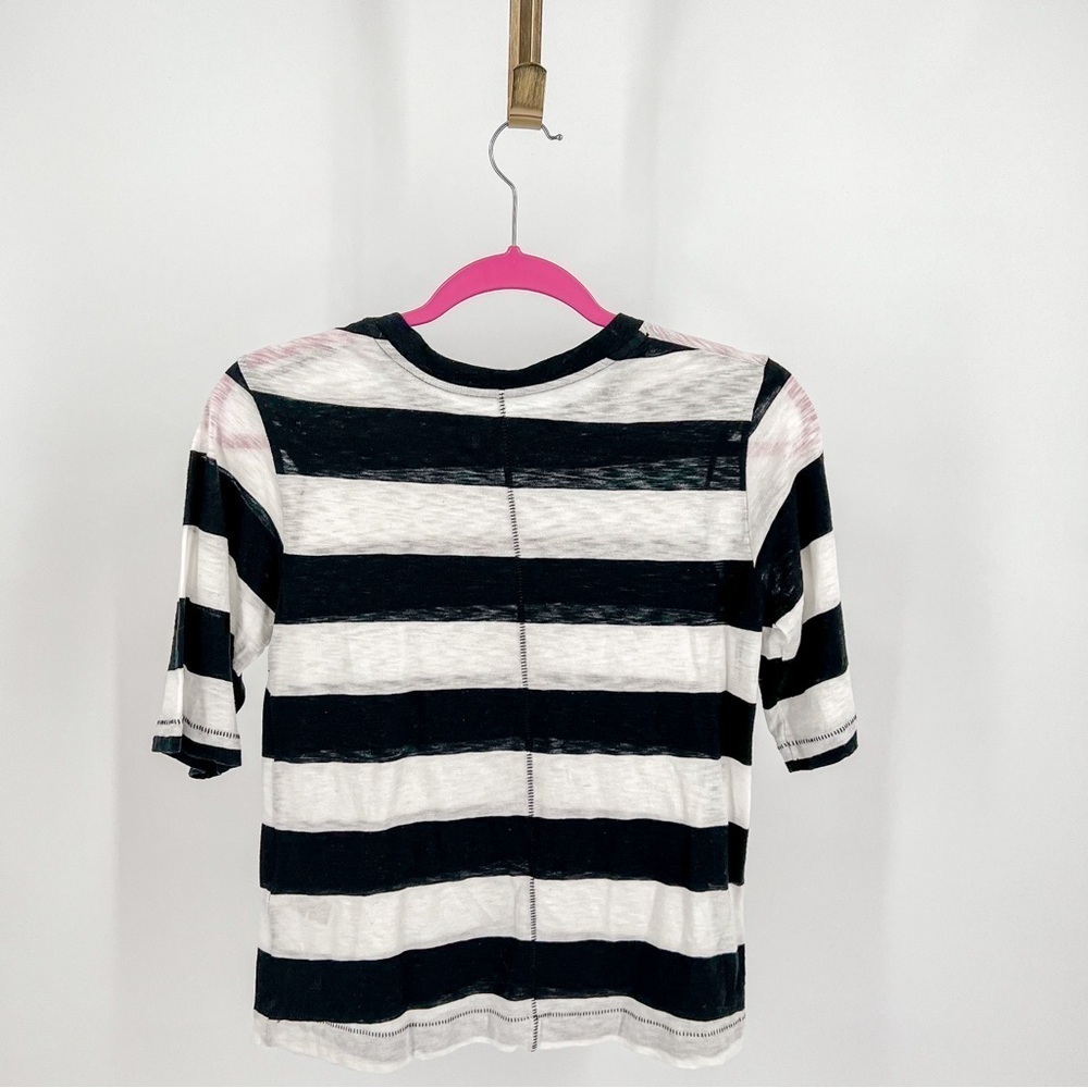 Rag & Bone blue/white stripped shirt - Picture 3 of 3